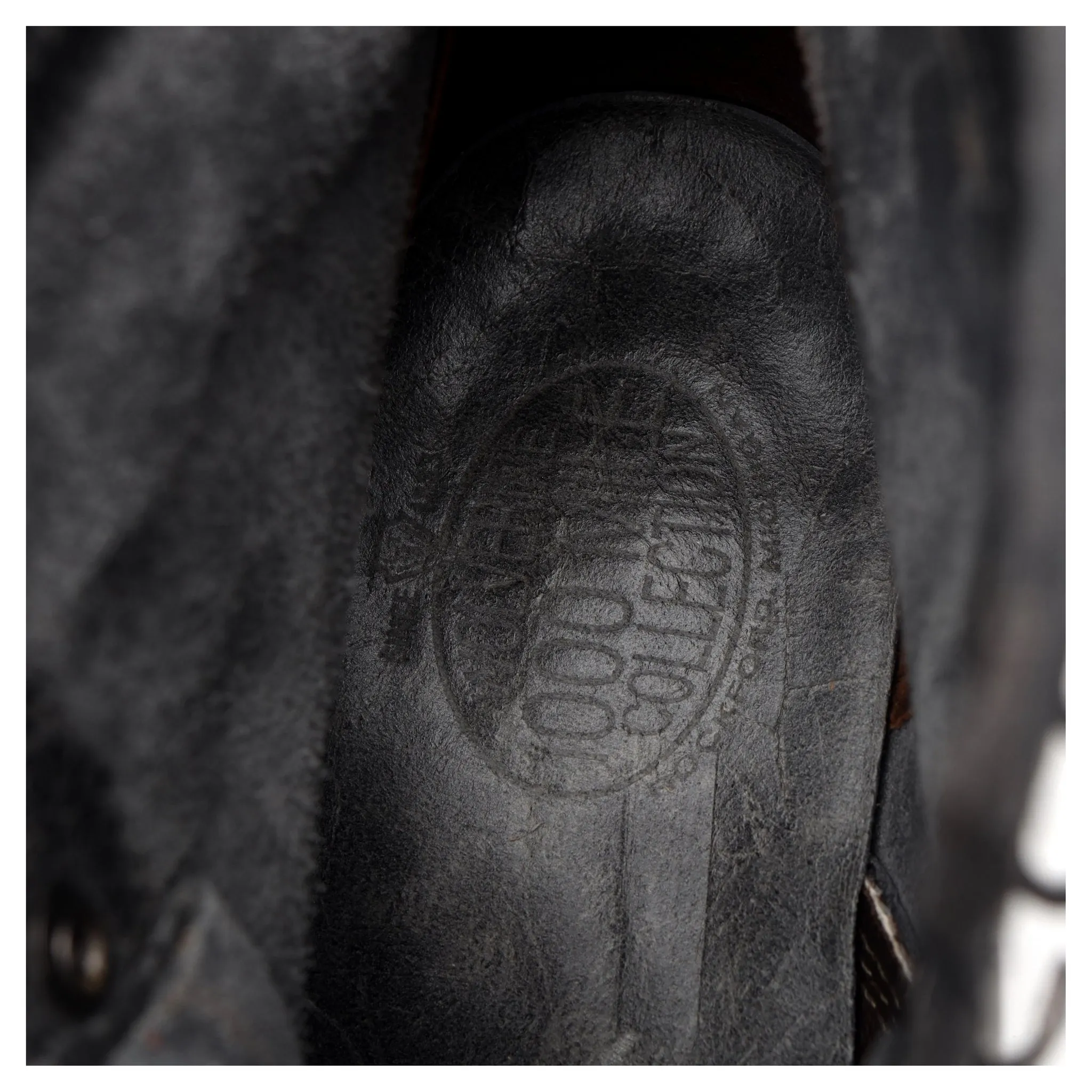1000 Mile 'Evans' Grey Leather Boots UK 6.5 US 7.5