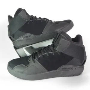 Adidas Originals Crestwood Mid Casual Sneakers &quot;Triple Black&quot; F37218 Men's 11.5