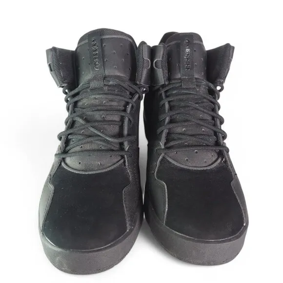 Adidas Originals Crestwood Mid Casual Sneakers &quot;Triple Black&quot; F37218 Men's 11.5