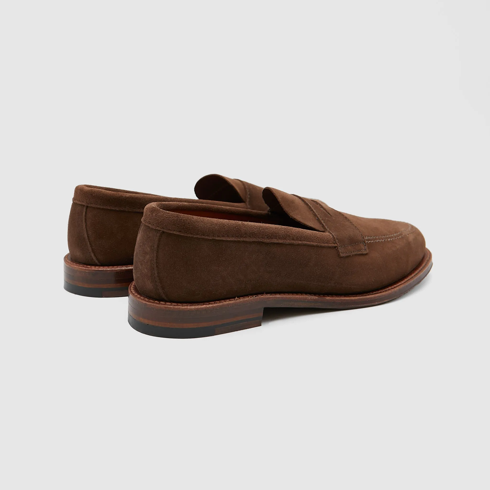 Alden Penny Loafer 5736F Dark Brown Suede