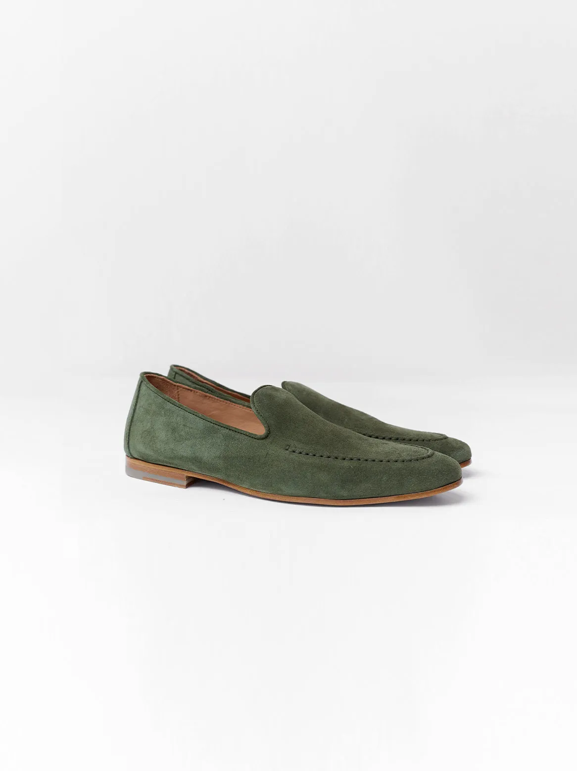 Alessandro Loafer in Moss Green