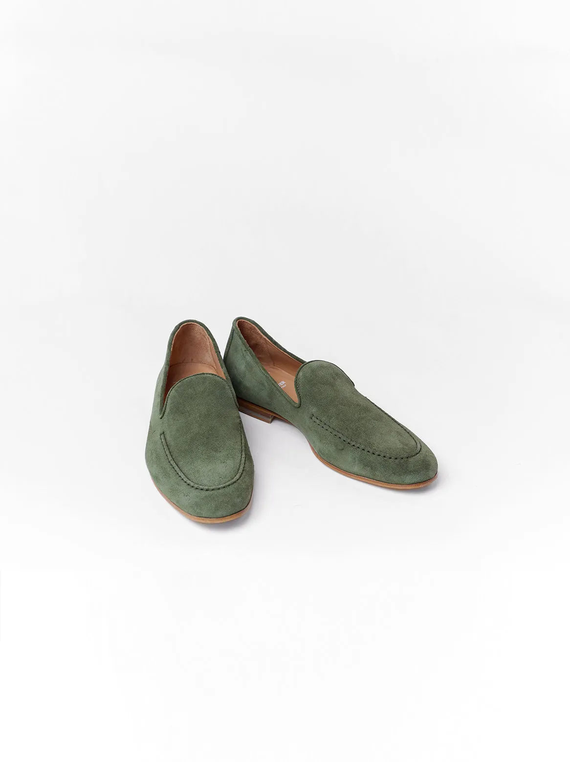 Alessandro Loafer in Moss Green