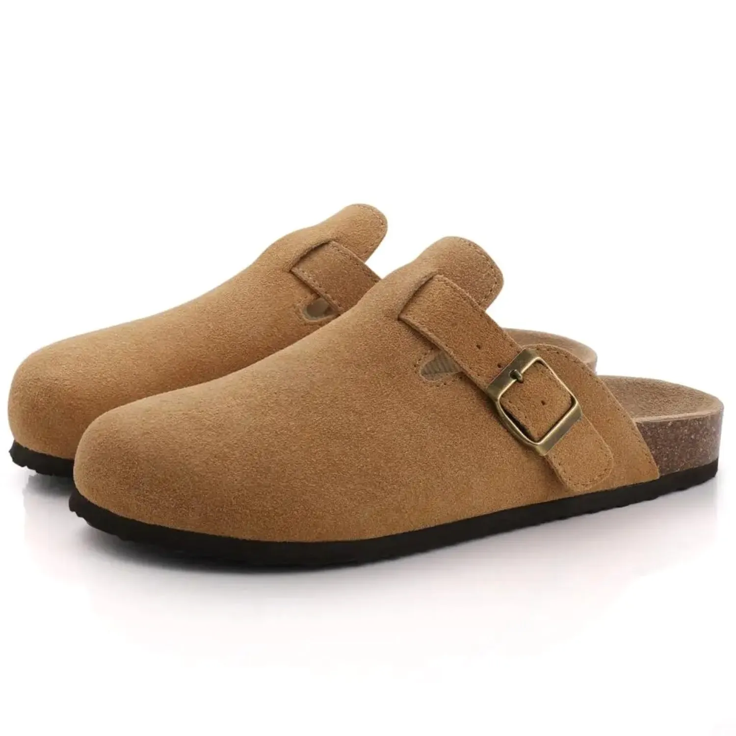 Alicia® | Robust Suede Clogs