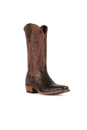 Allens Brand - James - Cutter Toe - Tobacco Caiman