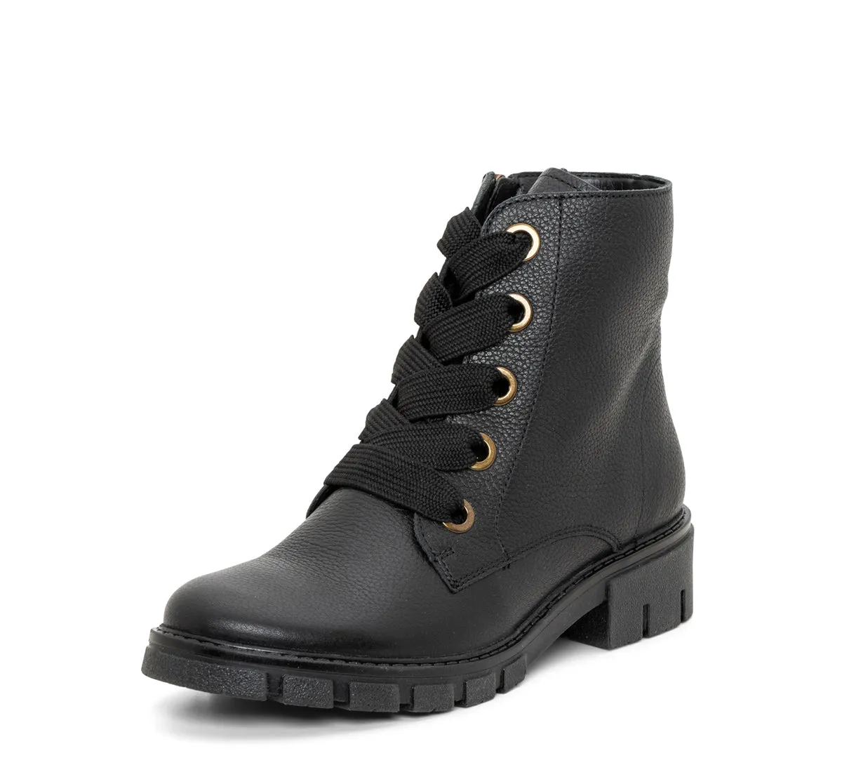 ARA DEBBIE BLACK LEATHER