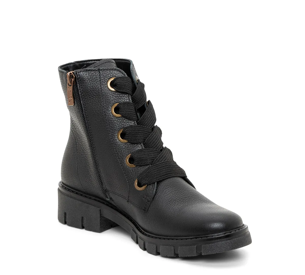 ARA DEBBIE BLACK LEATHER