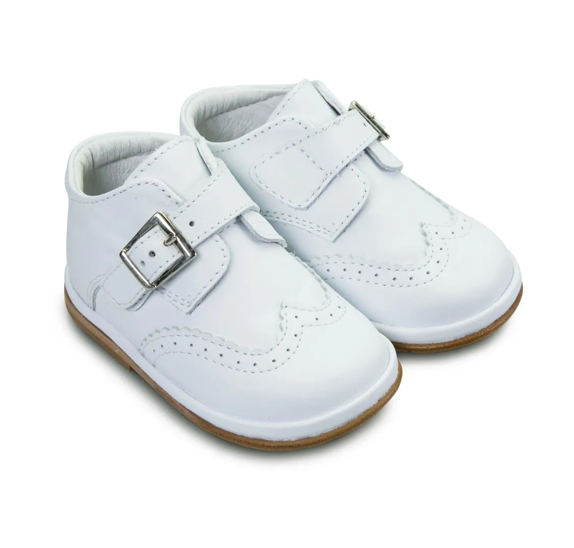 AW24 Borboleta White Leather Chico Boots