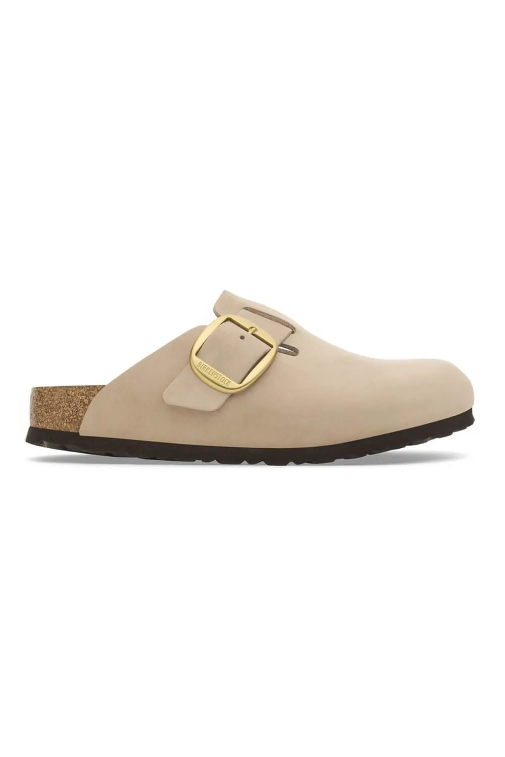 Birkenstock Boston Big Buckle Clogs for Women in Sandcastle | 1028052