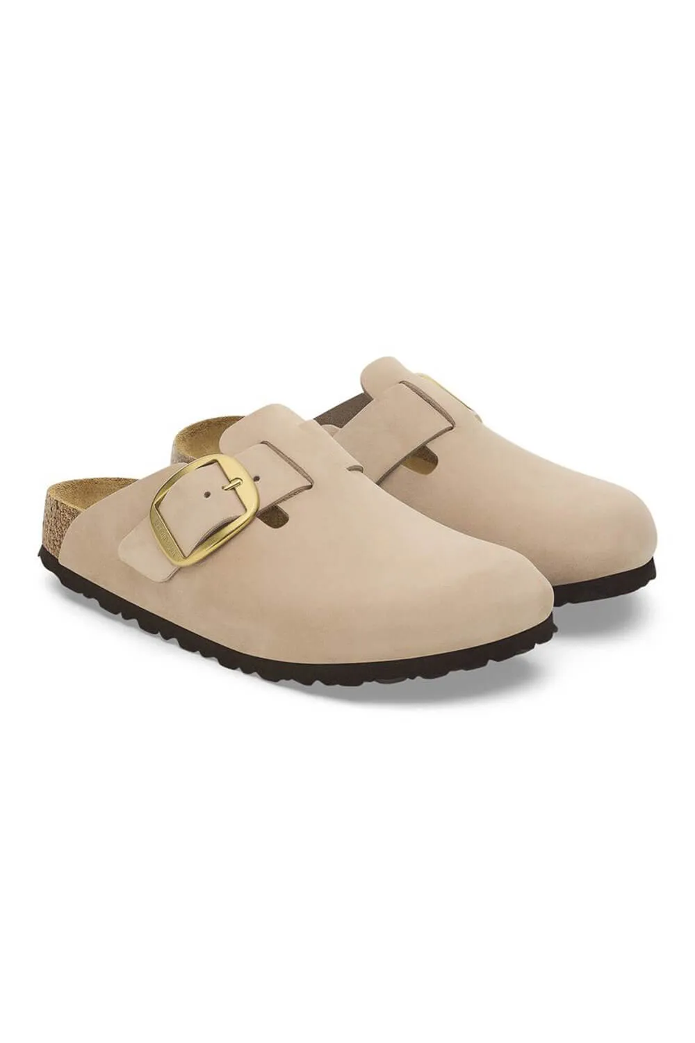Birkenstock Boston Big Buckle Clogs for Women in Sandcastle | 1028052
