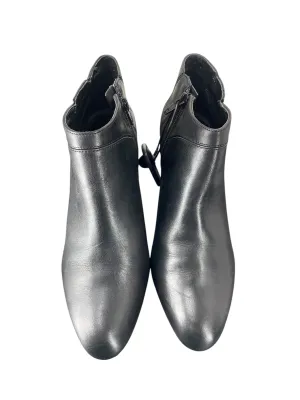 Boots Ankle Heels By Alex Marie In Black, Size: 9