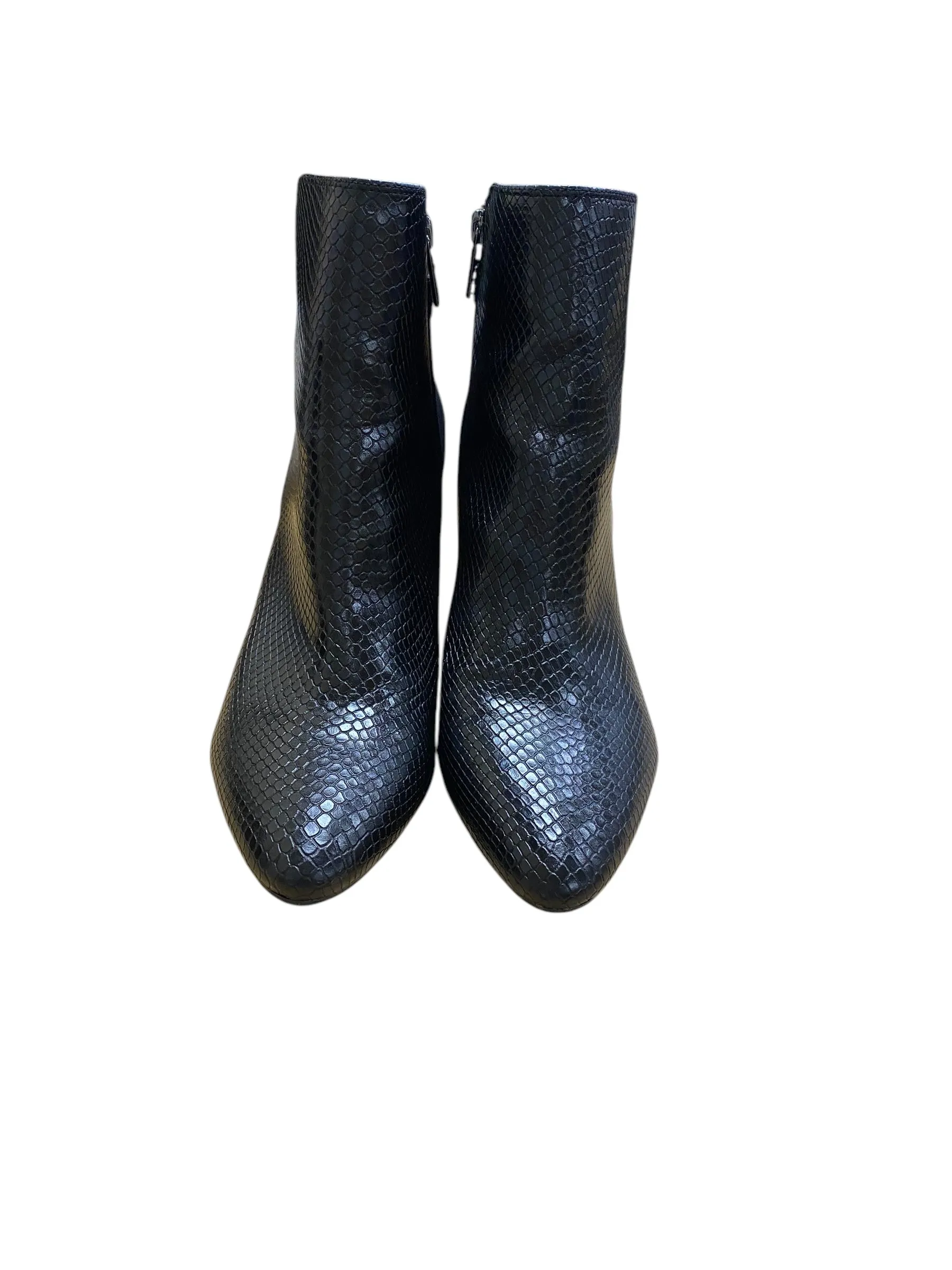 Boots Ankle Heels By Bandolino In Black, Size: 10