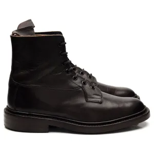 'Burford' Dark Brown Leather Boots UK 7