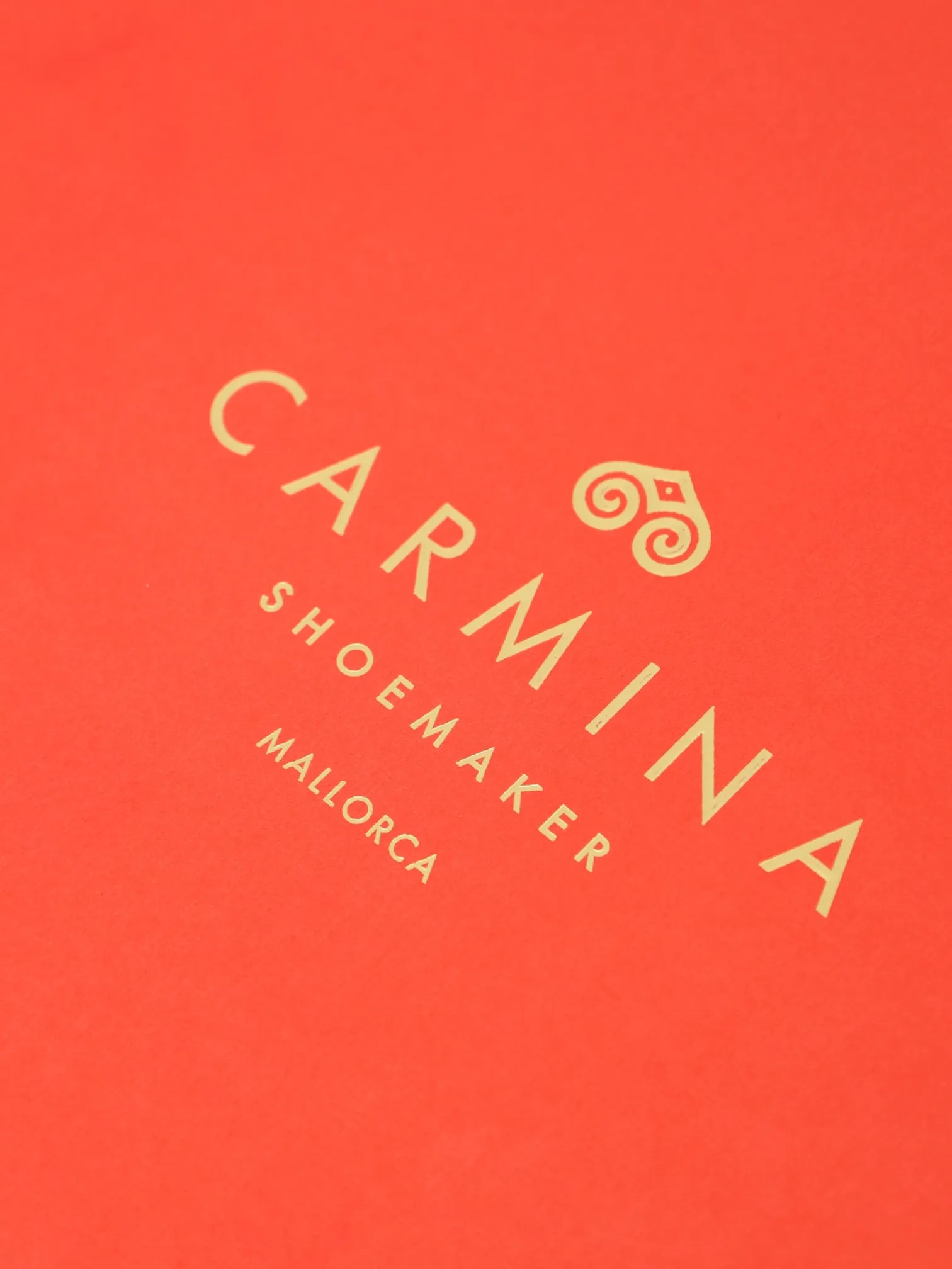 Carmina Cognac Brown Grain Leather Balmoral Boots