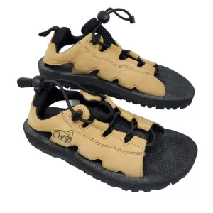 Chota Water Sport Wading Sandals Men / Boys 4 Tan Brown SD100 Leather Fishing