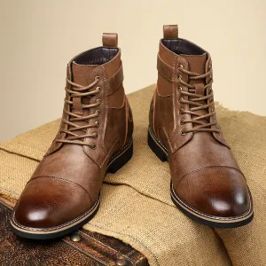 Chris - Leather Heritage Boots