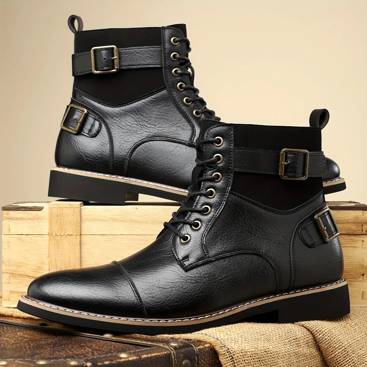 Chris - Leather Heritage Boots