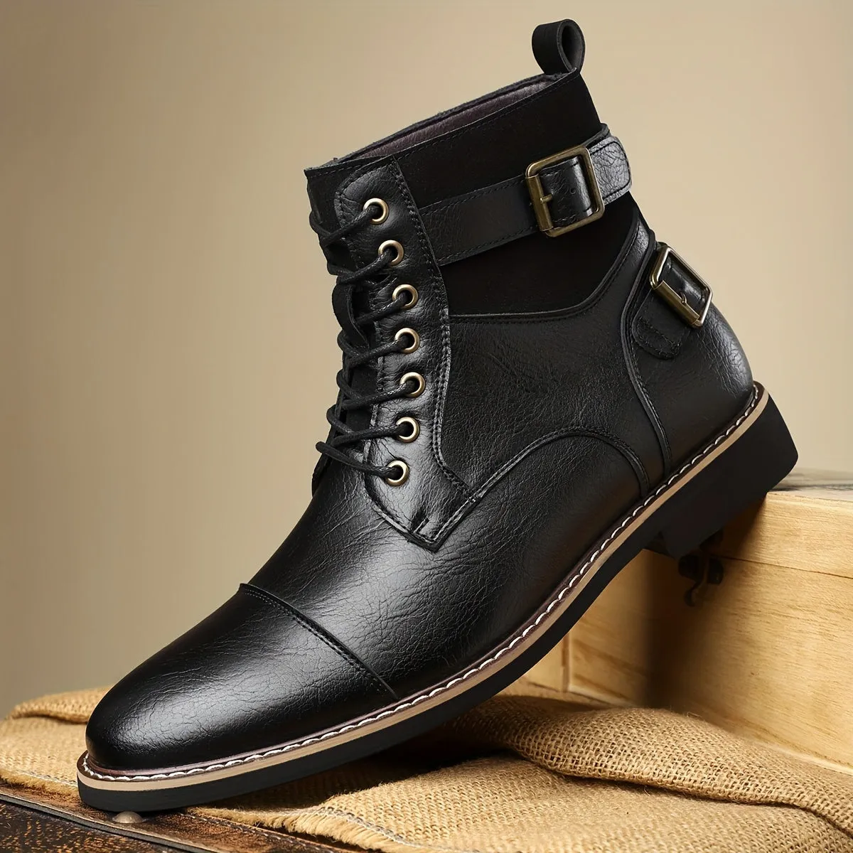 Chris - Leather Heritage Boots