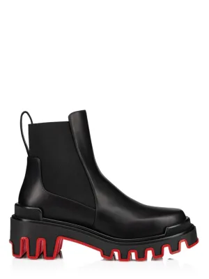 Christian Louboutin Marchacroche Dune Flat in Black | In-Store Only