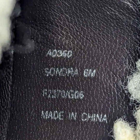 COACH | Shearling Sondra Clogs sz 6