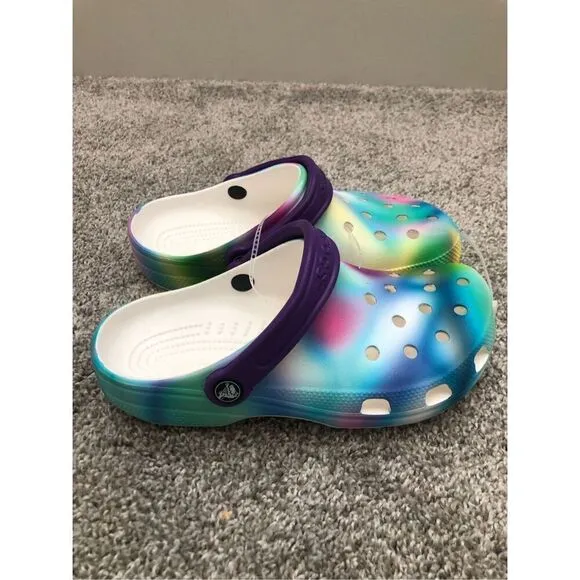 Crocs Classic Clogs Solarizes CGK Kids Junior Size 6