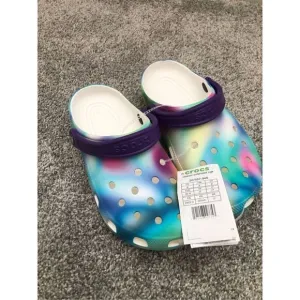Crocs Classic Clogs Solarizes CGK Kids Junior Size 6