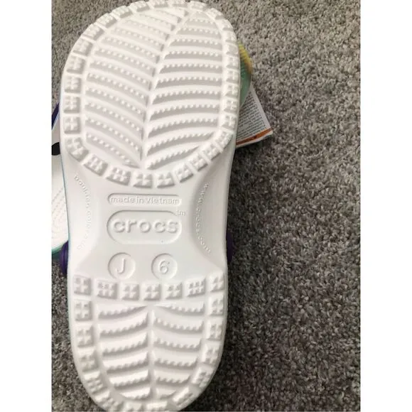 Crocs Classic Clogs Solarizes CGK Kids Junior Size 6