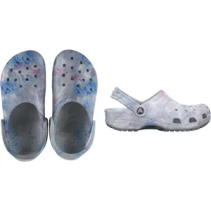 CROCS CLASSIC WATERCOLOR MARBLED CLOG