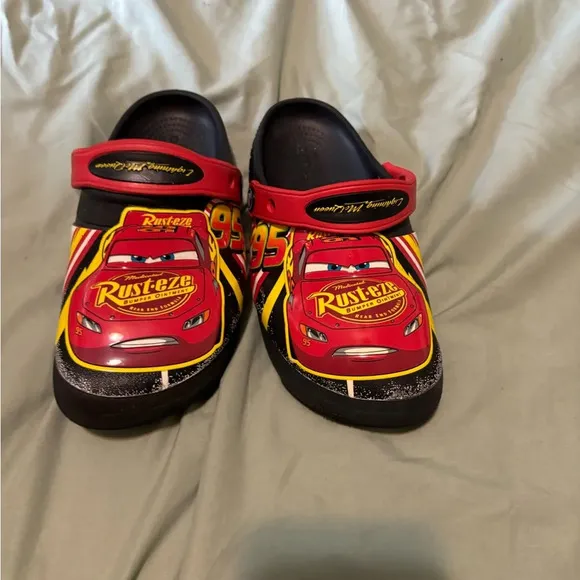 CROCS DISNEY KIDS CARS RUSTEZE CLOGS C13