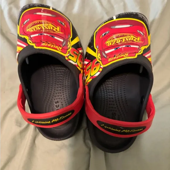 CROCS DISNEY KIDS CARS RUSTEZE CLOGS C13