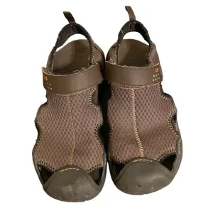 Crocs Men's Swiftwater Mesh Deck Sandals Slip Ons Size 9
