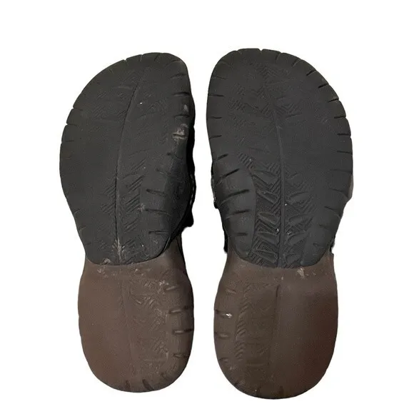Crocs Men's Swiftwater Mesh Deck Sandals Slip Ons Size 9