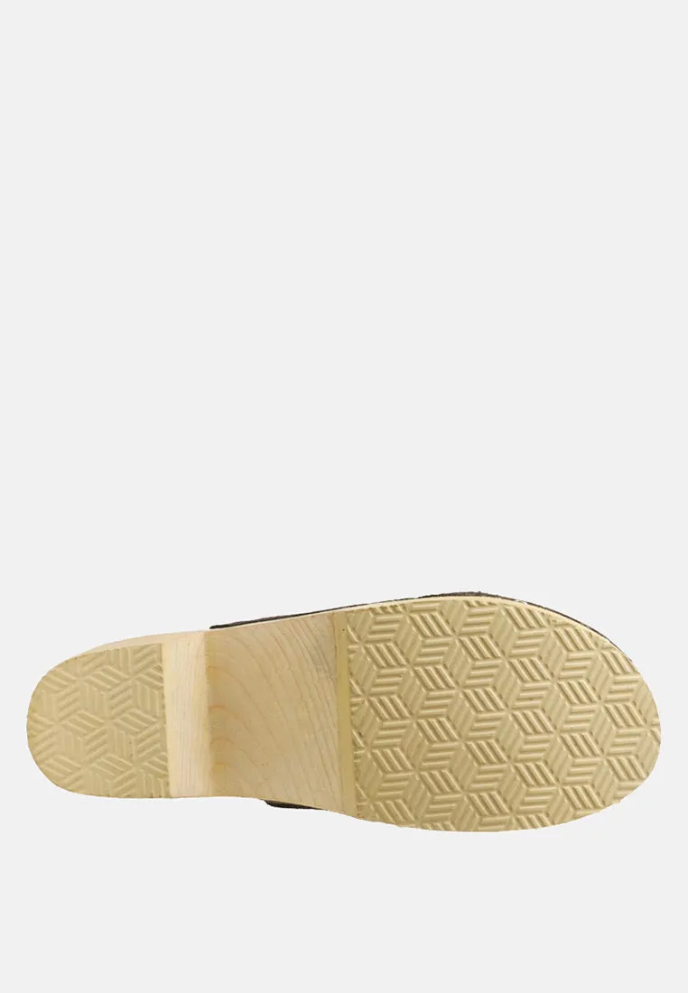 Darcie Suede Clogs By Ruw
