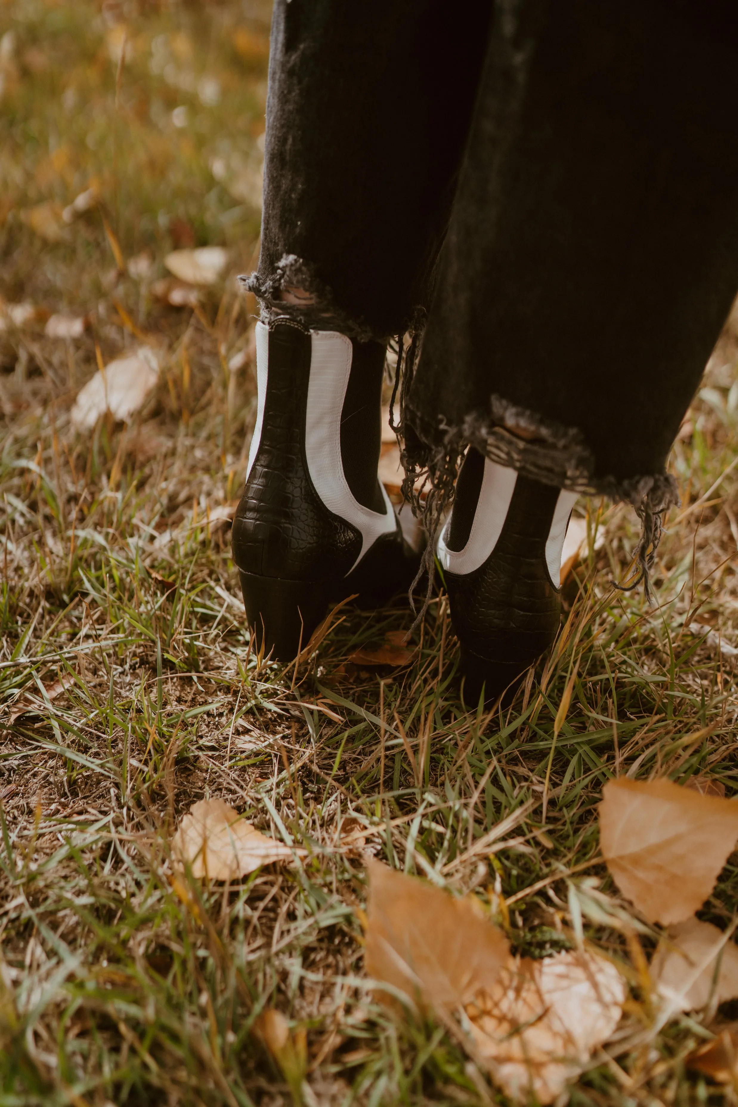 Duo Boots | Black   White