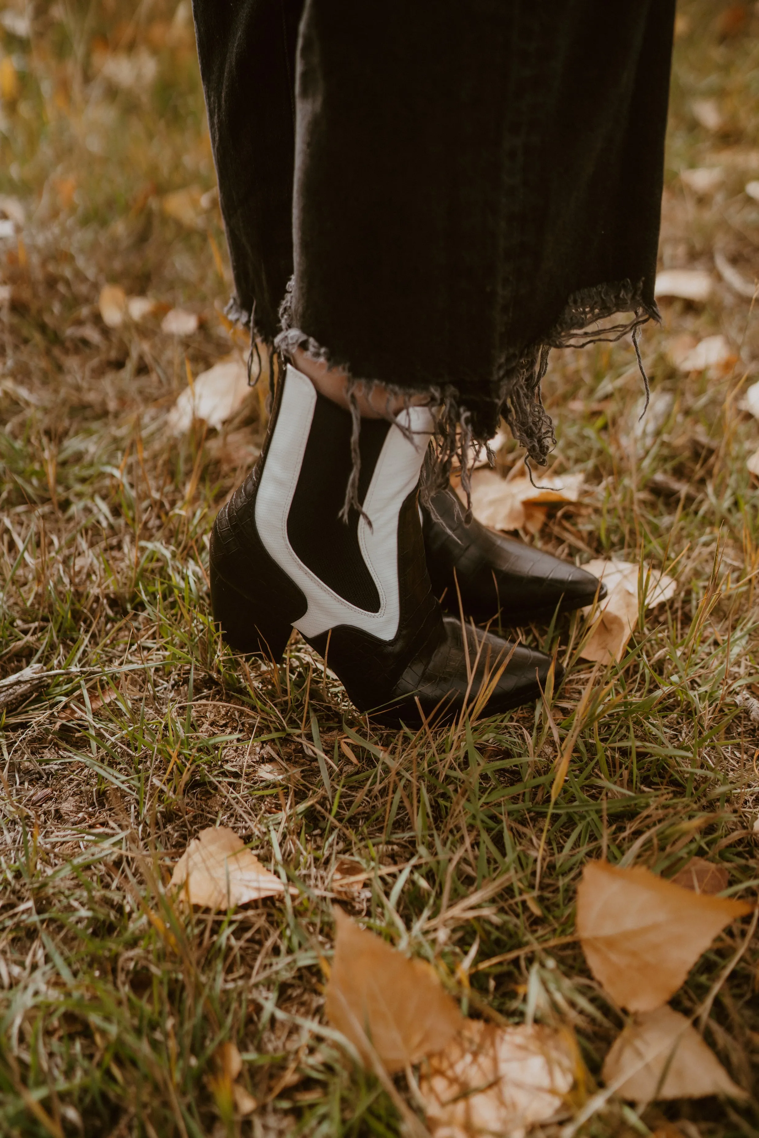 Duo Boots | Black   White