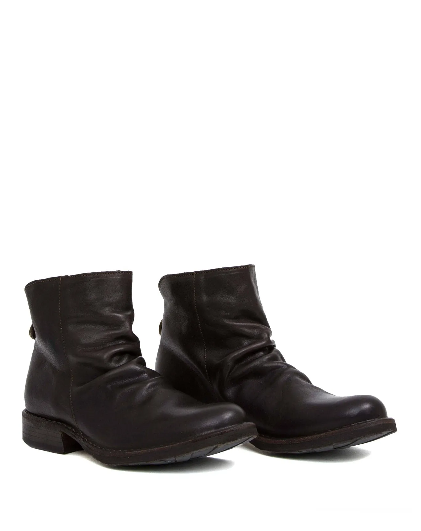 ELINA Brown Leather Boots