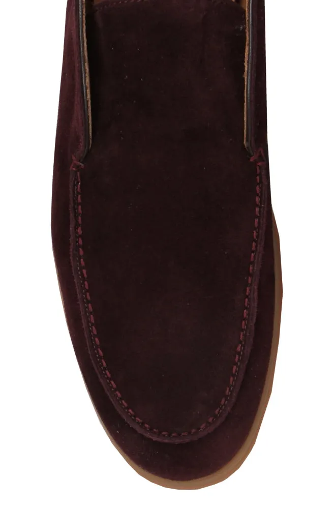 Fiori Di Lusso Burgundy Red Ankle Boots