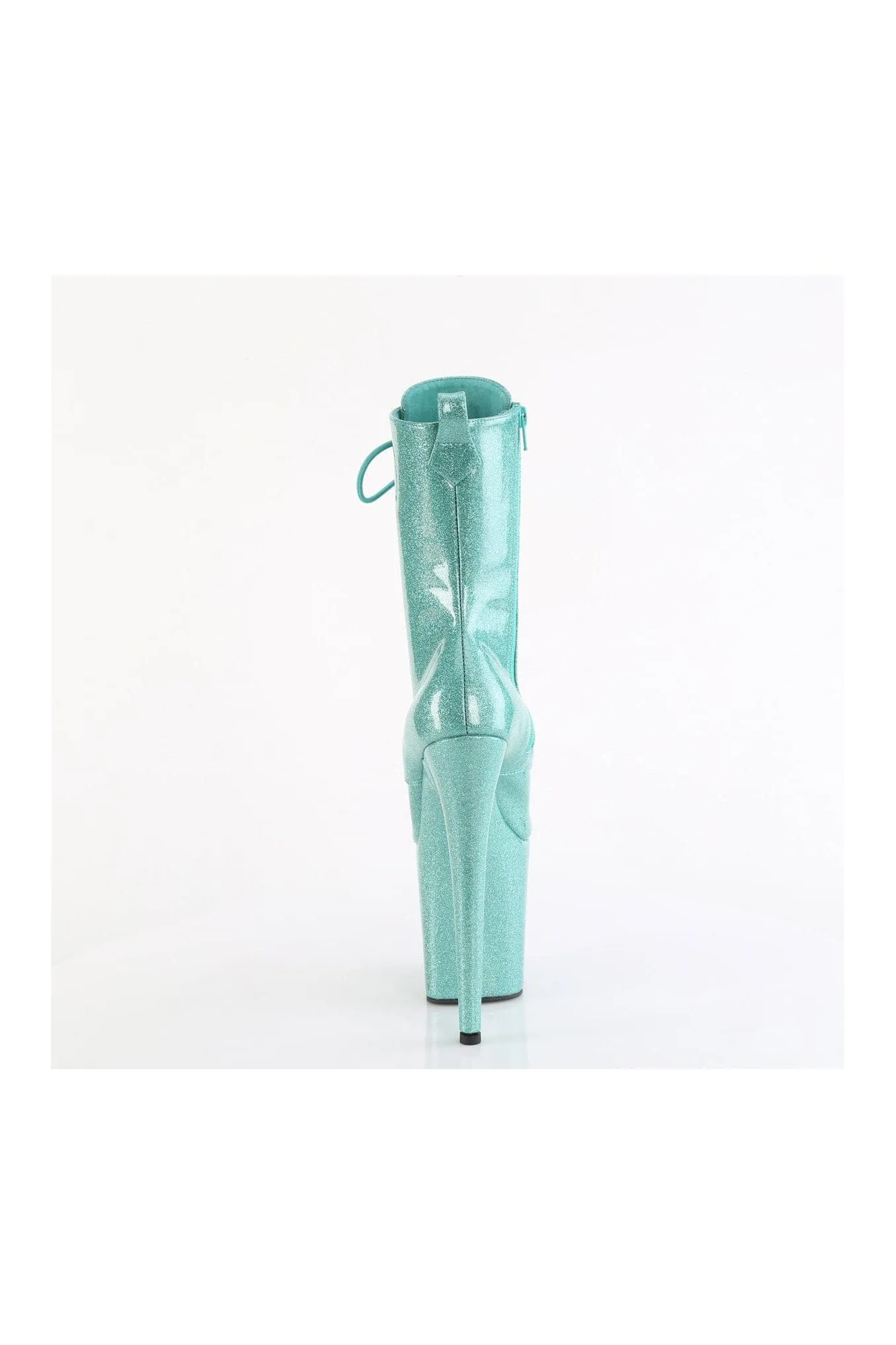 FLAMINGO-1040GP Turquoise Patent Ankle Boot