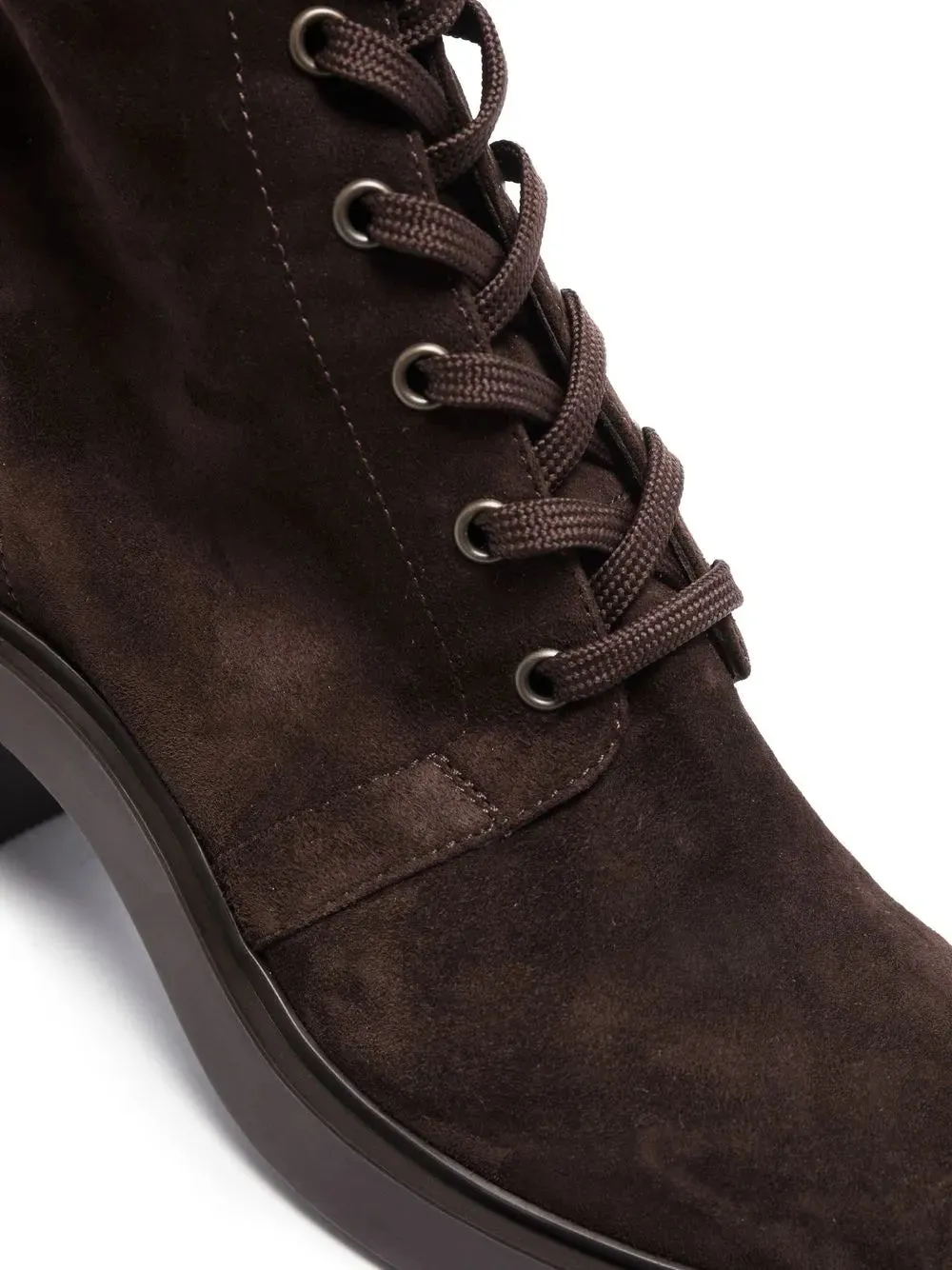 Gianvito Rossi Foster 45mm suede lace-up boots