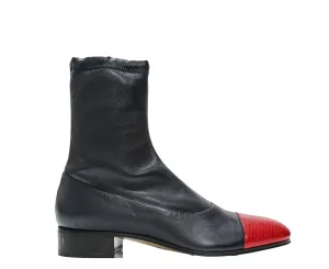 Gucci Men's Navy & Red Boots 725805 - 55% OFF  $1,050
