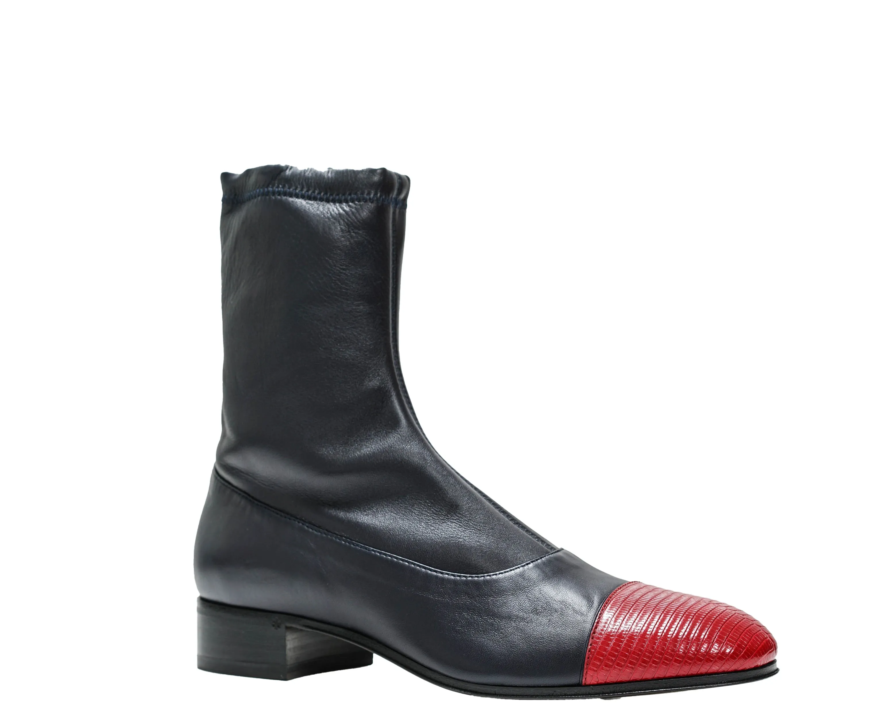 Gucci Men's Navy & Red Boots 725805 - 55% OFF  $1,050