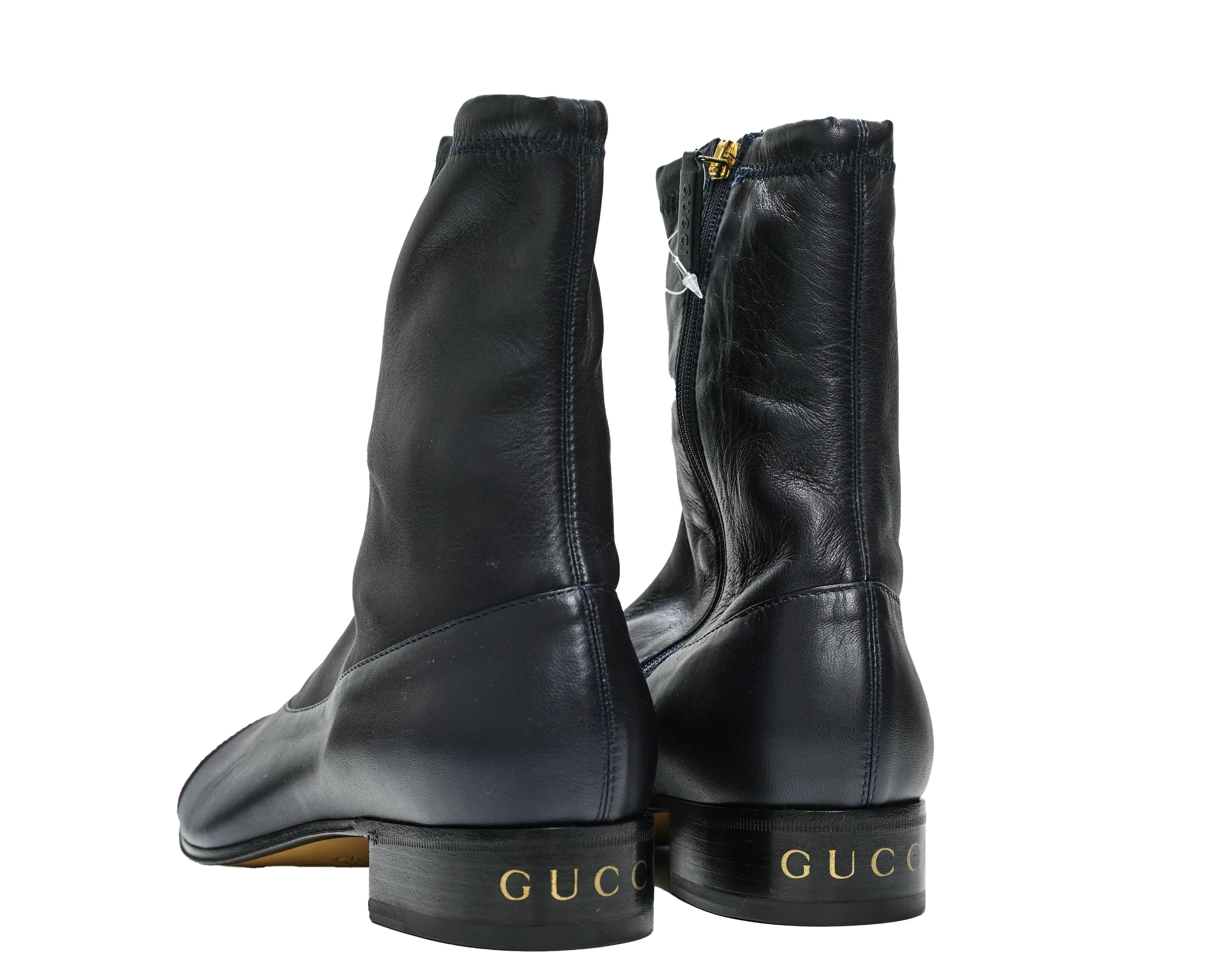 Gucci Men's Navy & Red Boots 725805 - 55% OFF  $1,050