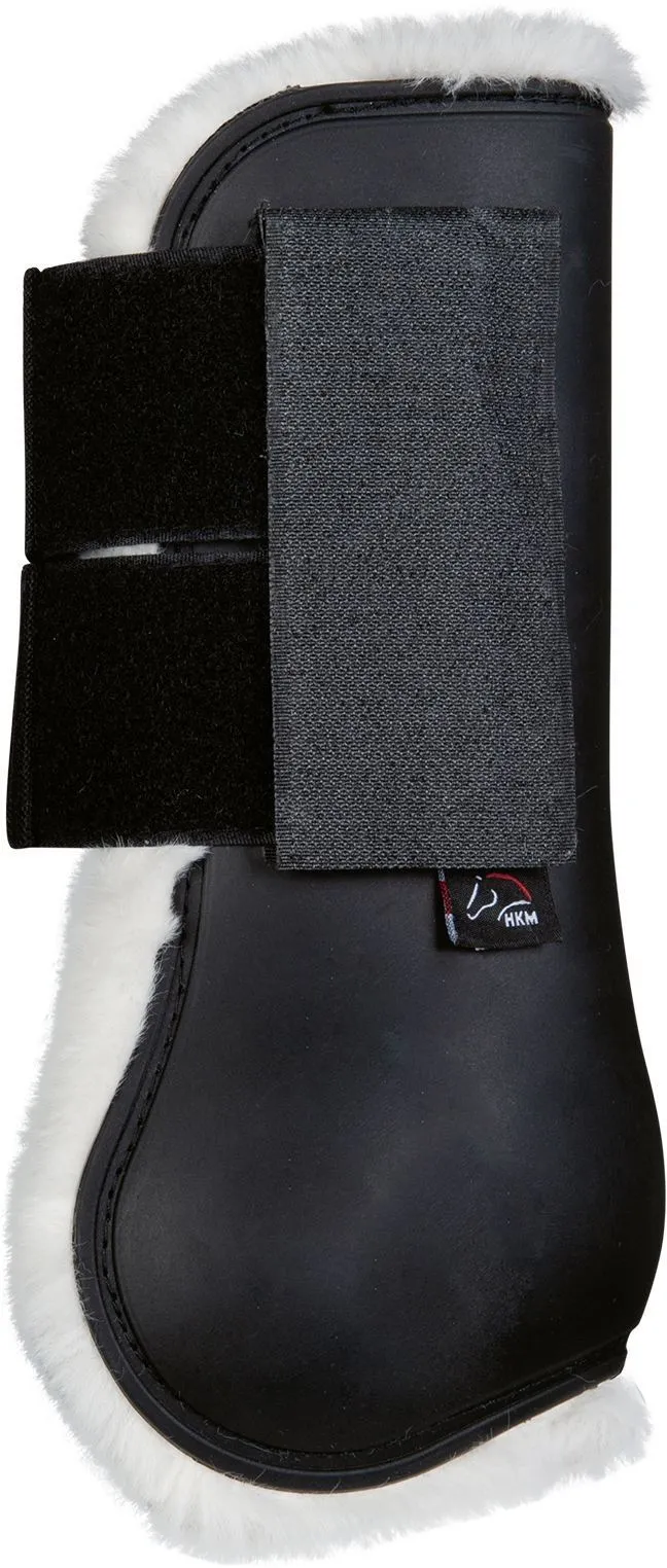 HKM Protection Boots Basic With Teddy Fur