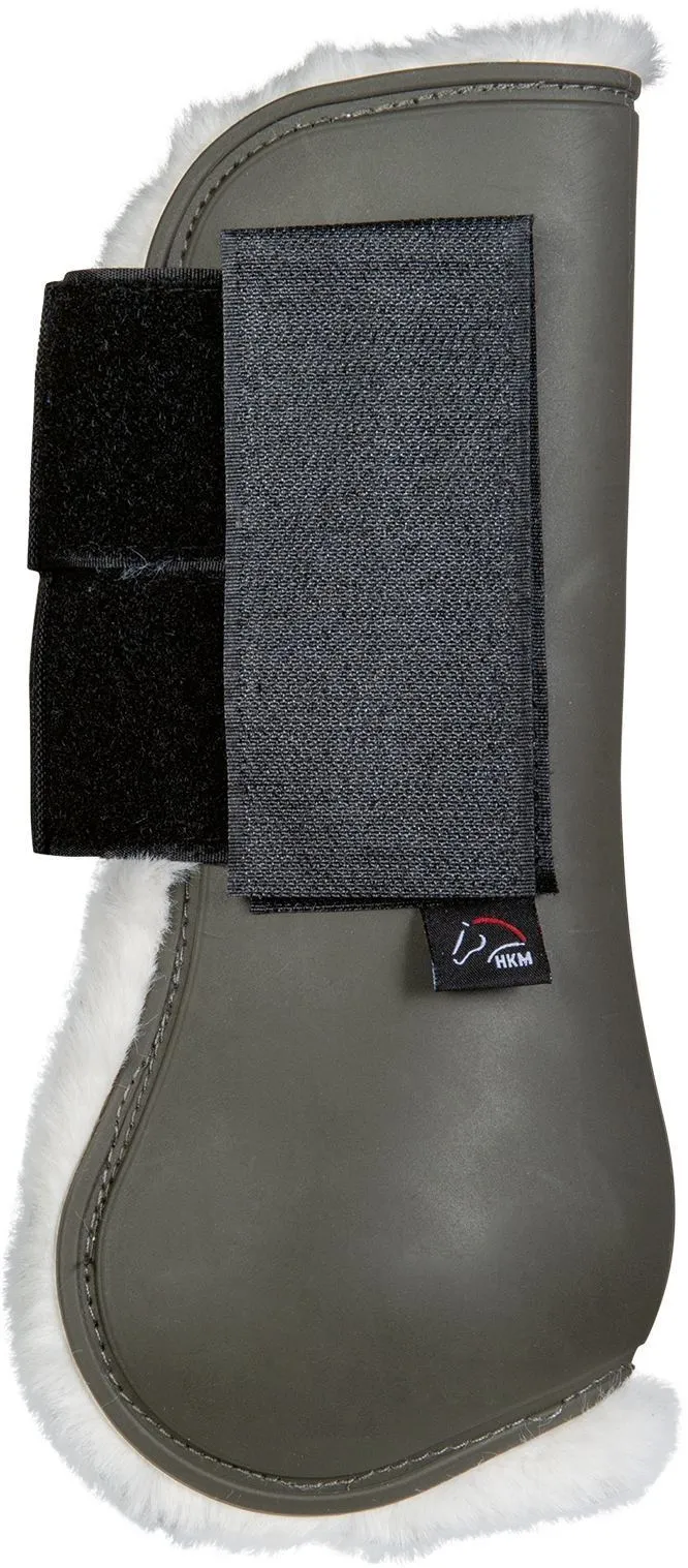HKM Protection Boots Basic With Teddy Fur