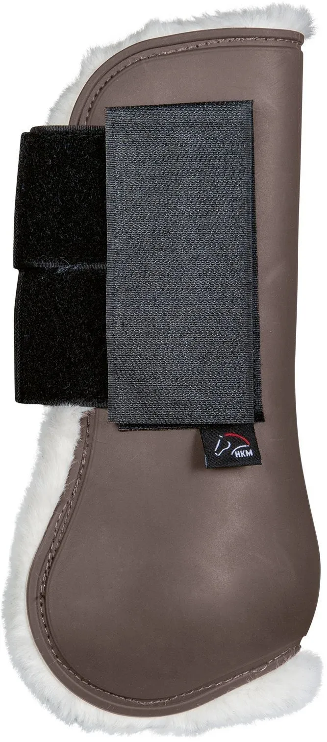 HKM Protection Boots Basic With Teddy Fur