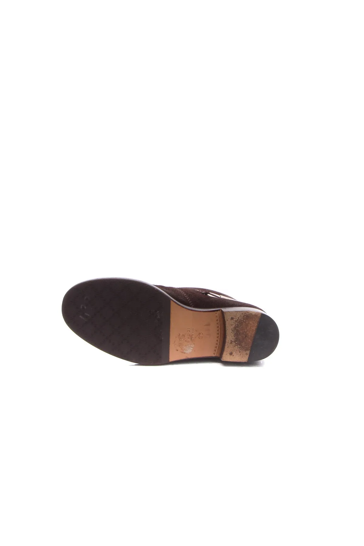 Horsebit Ankle Boots - Size 36