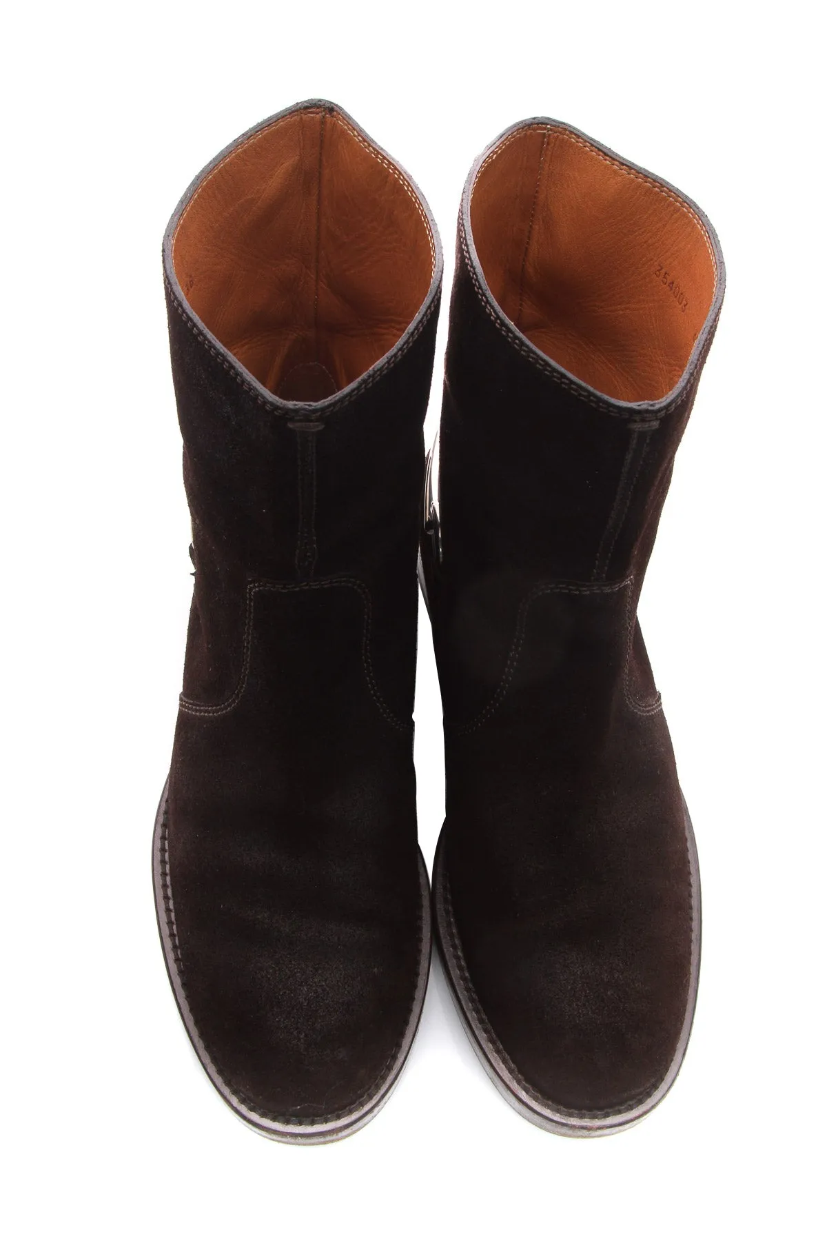 Horsebit Ankle Boots - Size 36