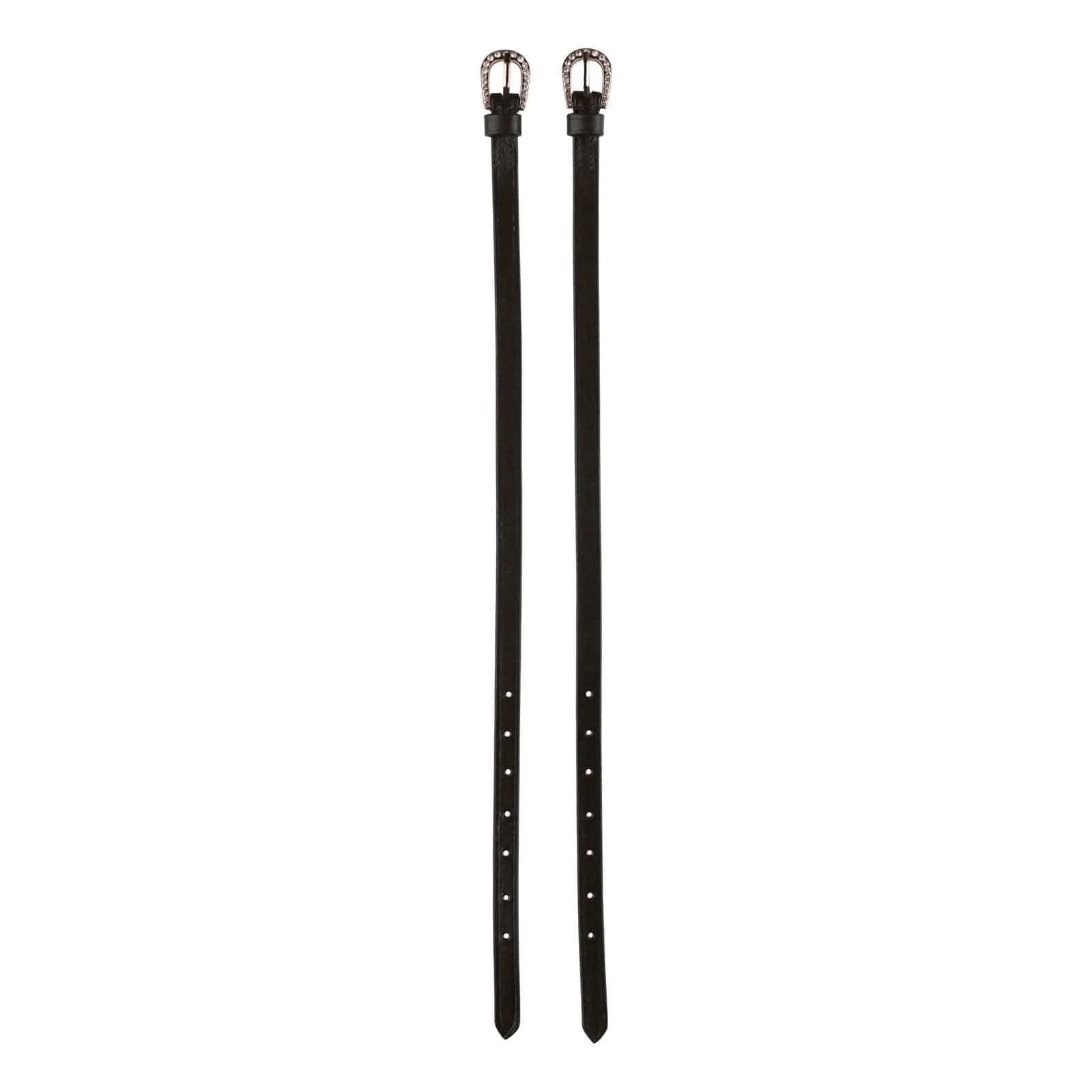 Horze Marseille Spur Straps with Rose Gold Crystal Buckle (39911)