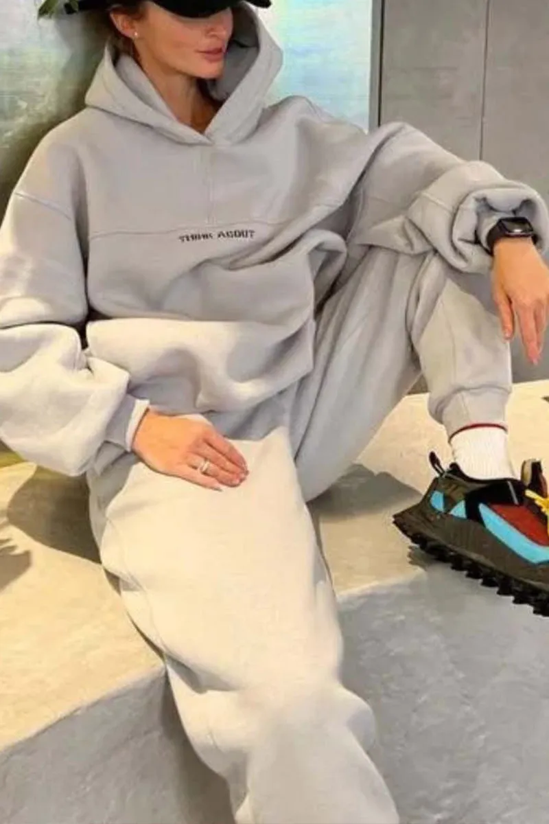 HUS1213 Cozy Vibes Hoodie Set