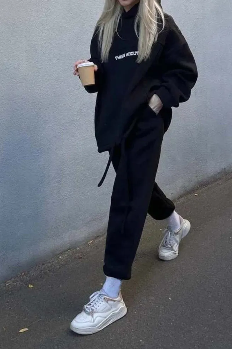 HUS1213 Cozy Vibes Hoodie Set