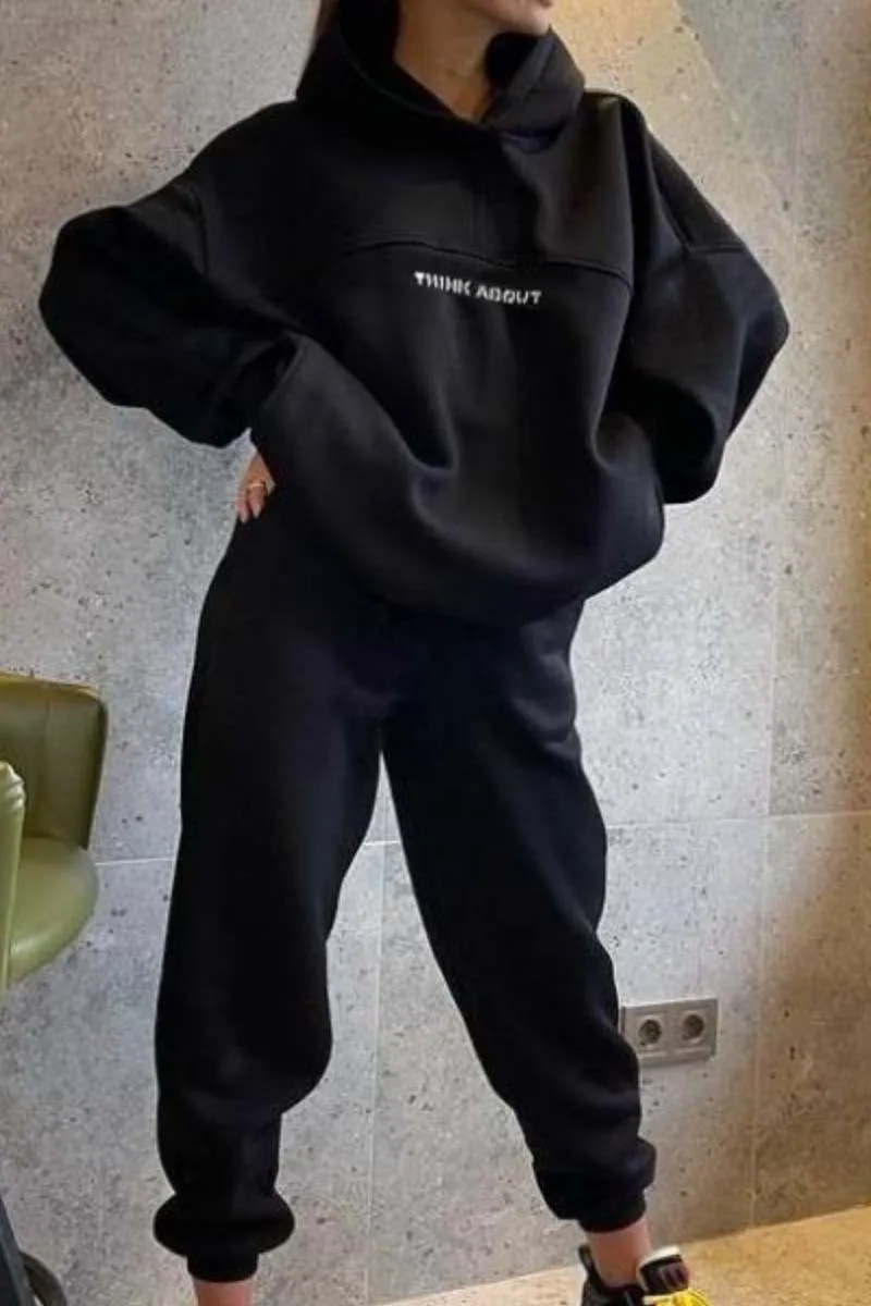 HUS1213 Cozy Vibes Hoodie Set
